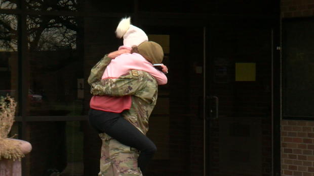National Guard Airman Returns Home Early For Holidays 