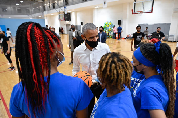 President Obama At South Side YMCA 