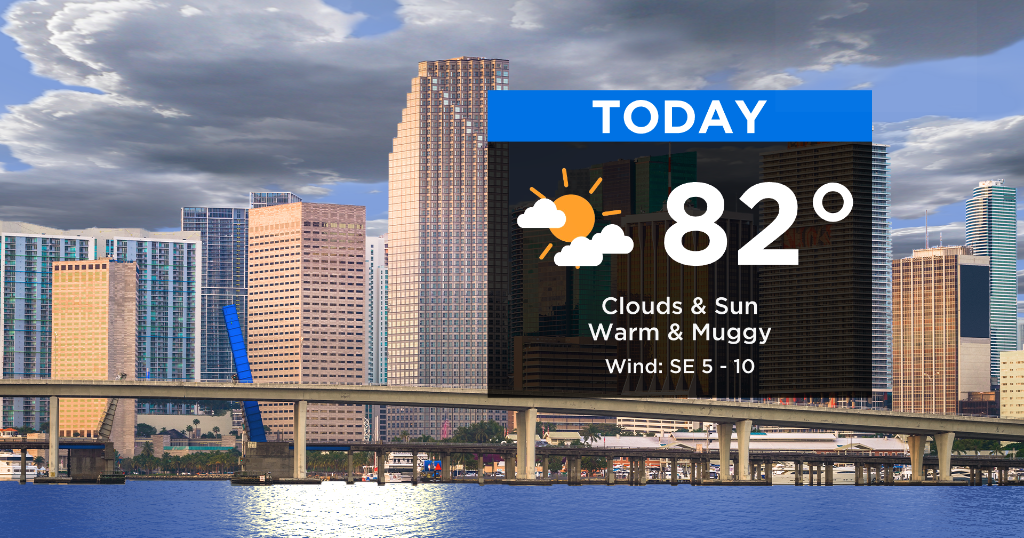 Miami Weather: A Warmer, More Humid Sunday - CBS Miami