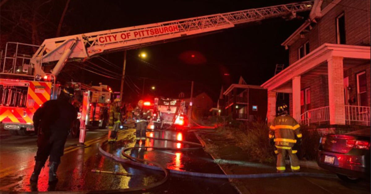 Firefighters Rescue 1 Person From House Fire In Hazelwood - CBS Pittsburgh