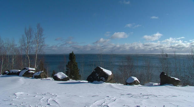 Fresh Snow In Two Harbors 