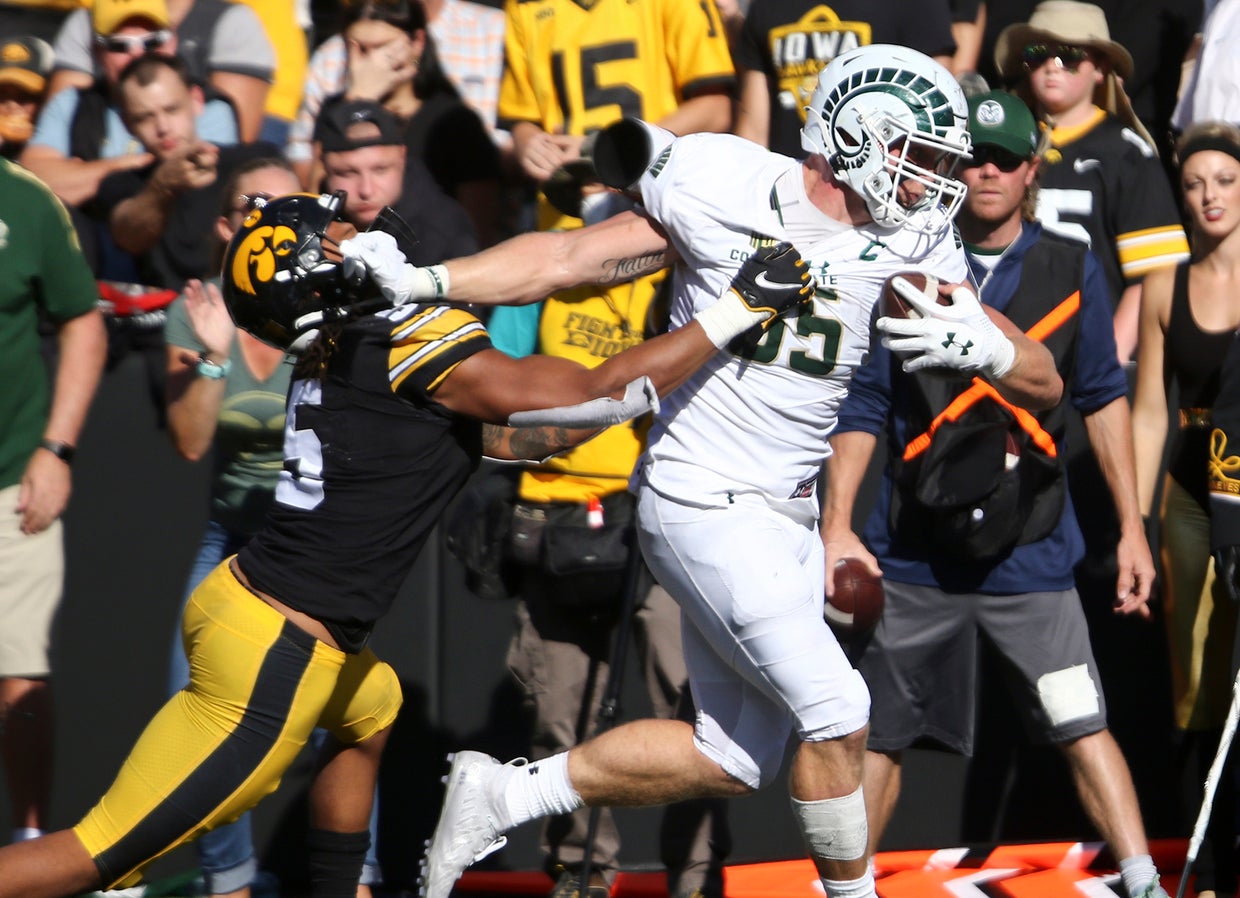 CSU's Trey McBride Named The Best Tight End In America CBS Colorado
