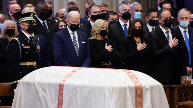 Funeral service for late U.S. Senate Majority Leader Bob Dole in Washington 