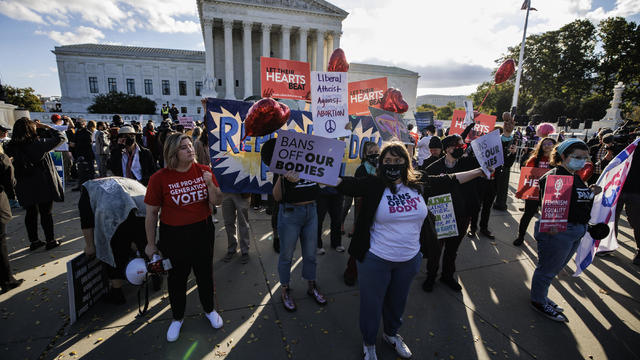 Supreme Court Hearing On Texas Law Barring Abortion 