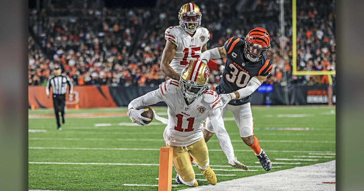 Garoppolo throws 12-yard TD as 49ers beat Bengals in OT