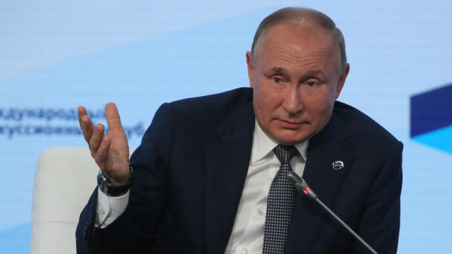 Russian President Putin Meets Valdai Discussion Club During Annual Meeting 