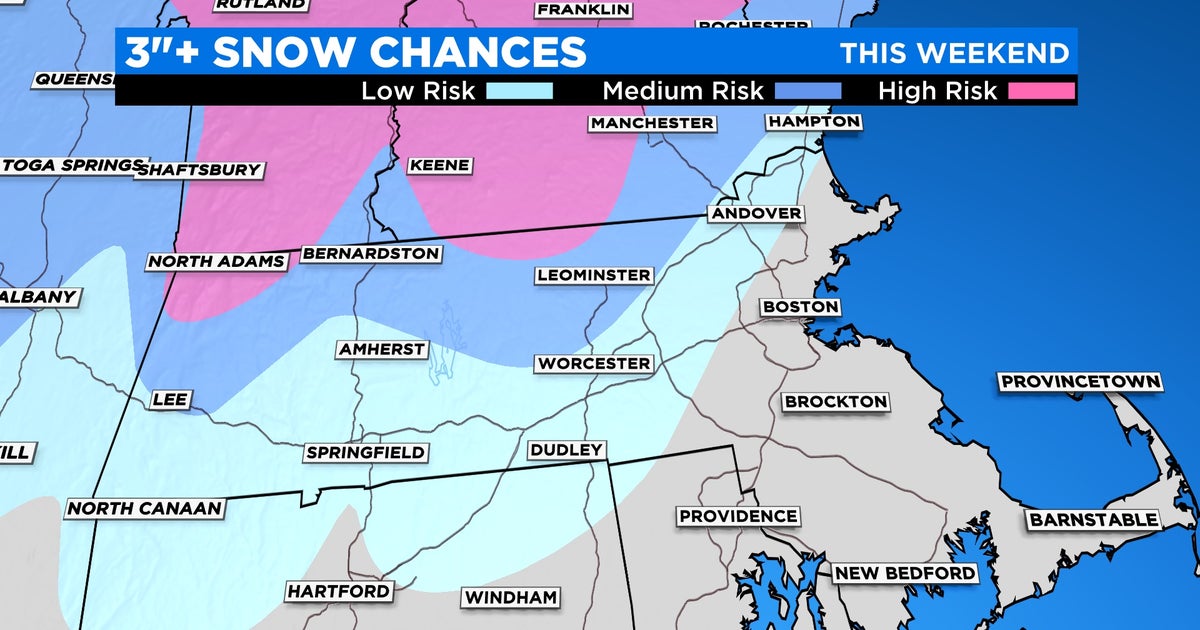 Snowfall In Massachusetts This Weekend Could Follow Record Warmth CBS