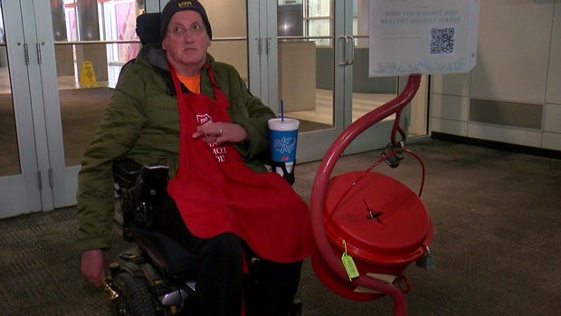 Salvation Army Bell Ringer Steve Seltz