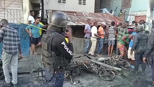 Fuel truck explosion in Haiti kills around 40 people, prime minister says 