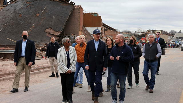 U.S. President Biden visits Kentucky 