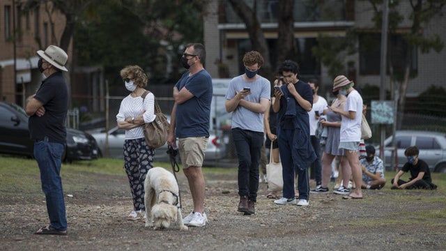 Covid-19 Test Centers in Sydney as Cases Surge in NSW 