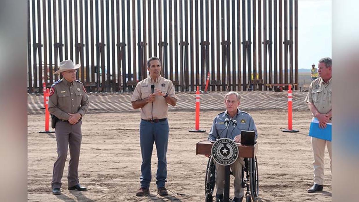 Gov. Abbott, Commissioner Bush Say Construction Of Border Wall On State ...