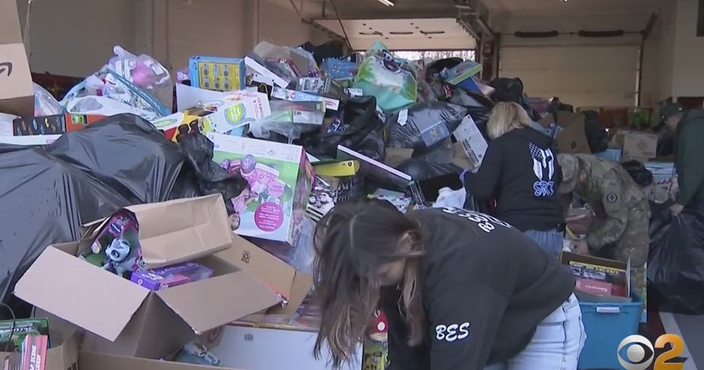 Dozens Of New Jersey Police Departments Team Up For Massive Toy Drive