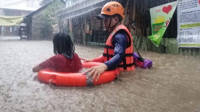 Aftermath of Typhoon Rai in the Philippines 