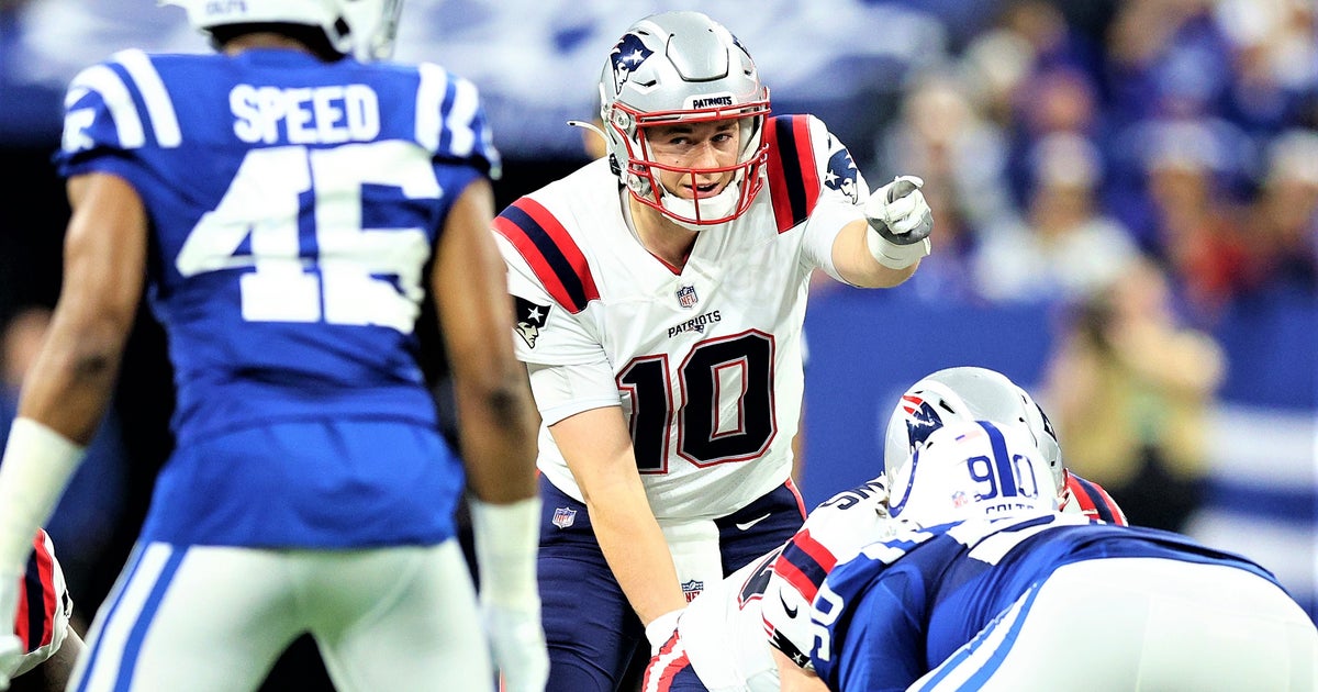 Mac Jones Refuses To Talk About Colts Game In Nicest Way Possible CBS