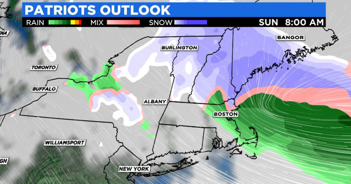 Patriots-Bills Forecast: Lake-Effect Snow Could Fall On Very Windy, Cold  Monday Night Football Game In Buffalo - CBS Boston