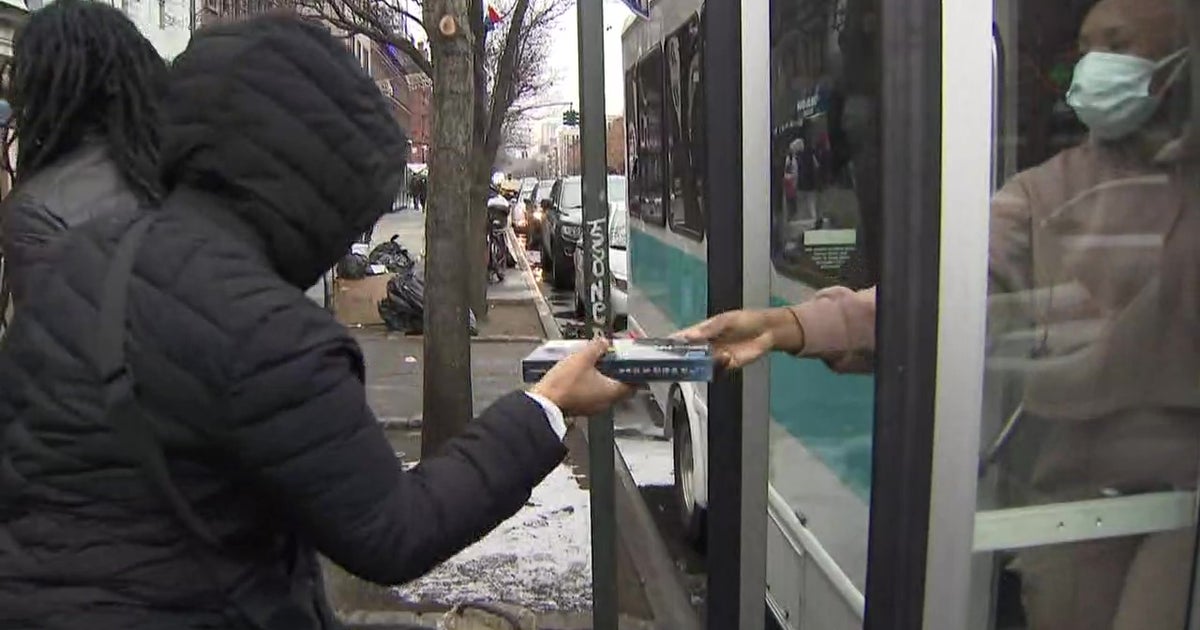 Free COVID Testing Kits Distributed Around New York City CBS New York