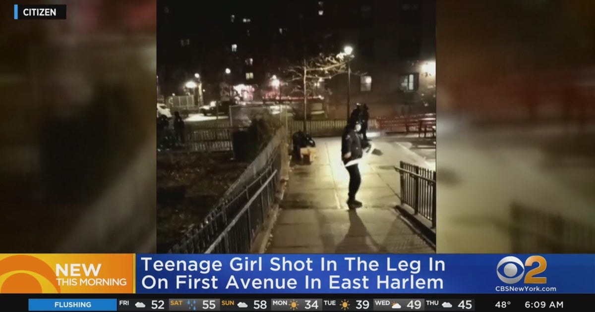 Teenager Shot In Leg In East Harlem, NYPD Investigating - CBS New York