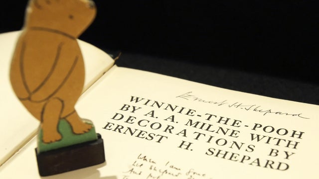 A piece from a set of early Winnie-the-P 