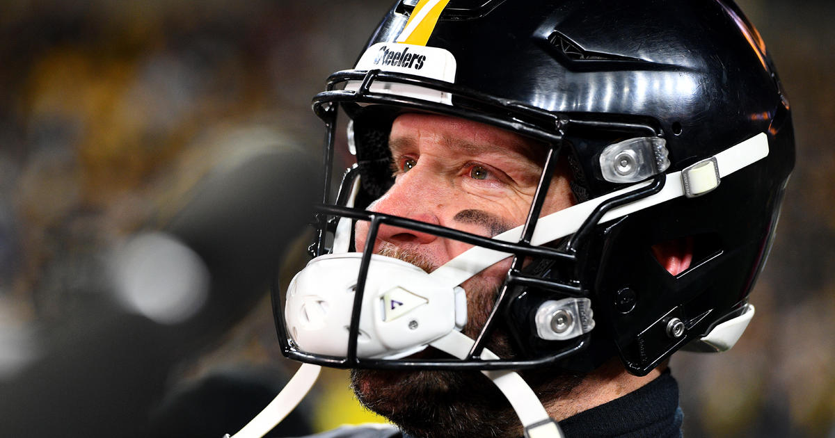 A detailed view of a Pittsburgh Steelers helmet is seen before the News  Photo - Getty Images