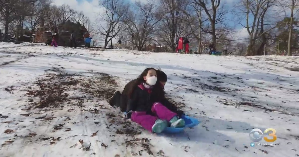 Philadelphia Residents Make Most Of Snowy Day As City Prepares For Code ...