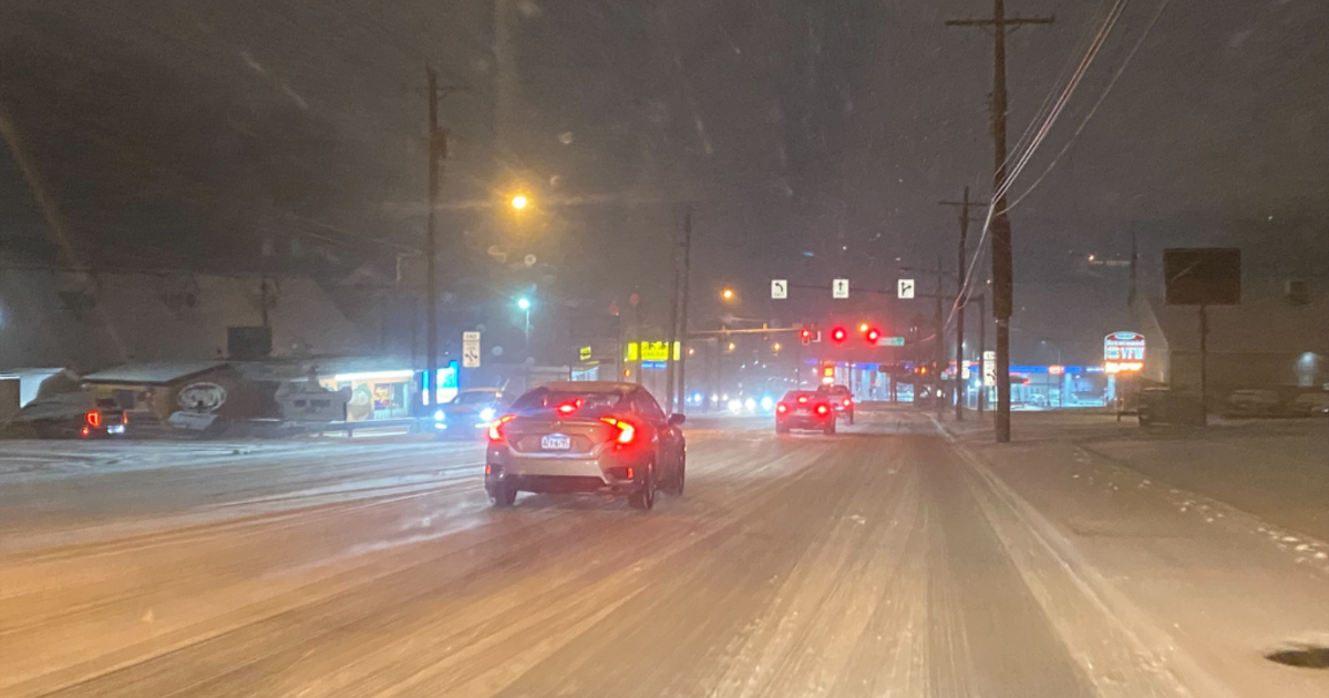 Photos Pittsburgh Gets Season's 1st Measurable Snowfall CBS Pittsburgh