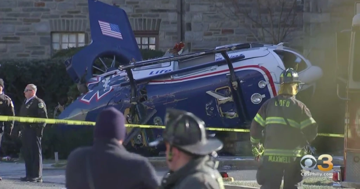 4 people survive medical helicopter crash in Pennsylvania after