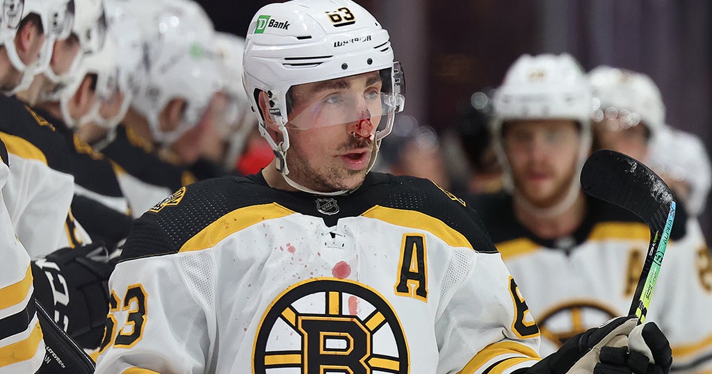 Marchand Scores Twice In Bruins' 7-3 