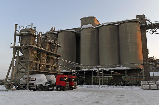 Iskitim Cement Plant in Novosibirsk Region, Russia 