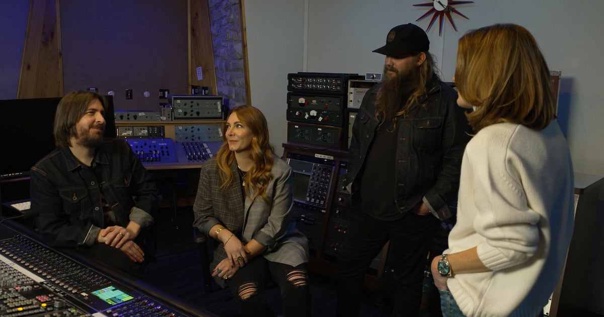 Inside the recording studio with Chris Stapleton and producer Dave