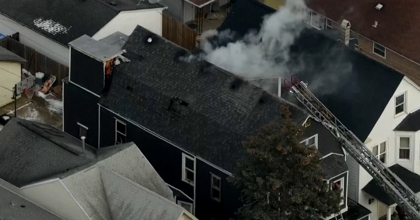 Firefighters Respond To House Fire In Portage Park CBS Chicago
