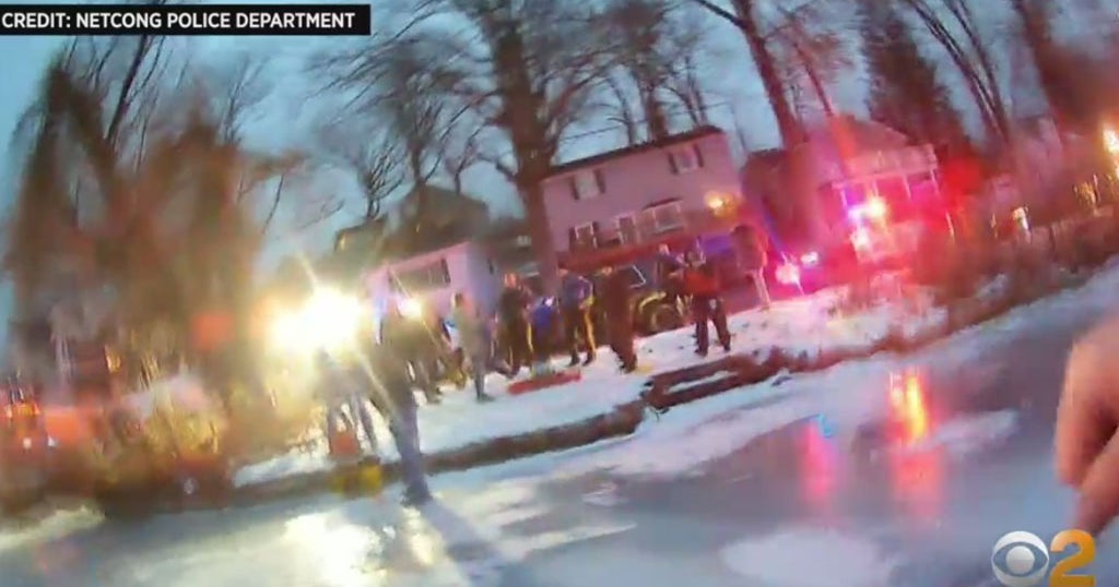 SEE IT: Body Camera Footage Shows Intense Water Rescue At Icy Lake In ...