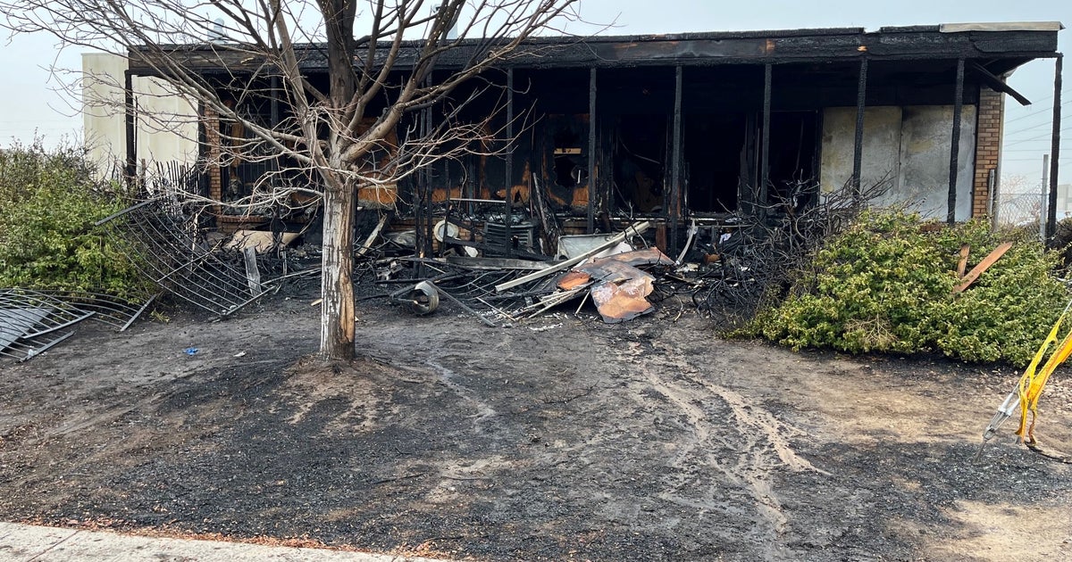 Front Office Destroyed In Fire At Marijuana Warehouse In Denver - CBS ...