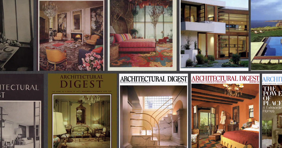 Architectural Digest: A century of style - CBS News