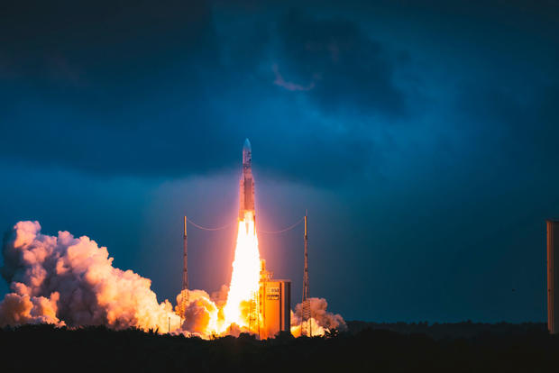 The James Webb Space Telescope Launches From French Guiana 
