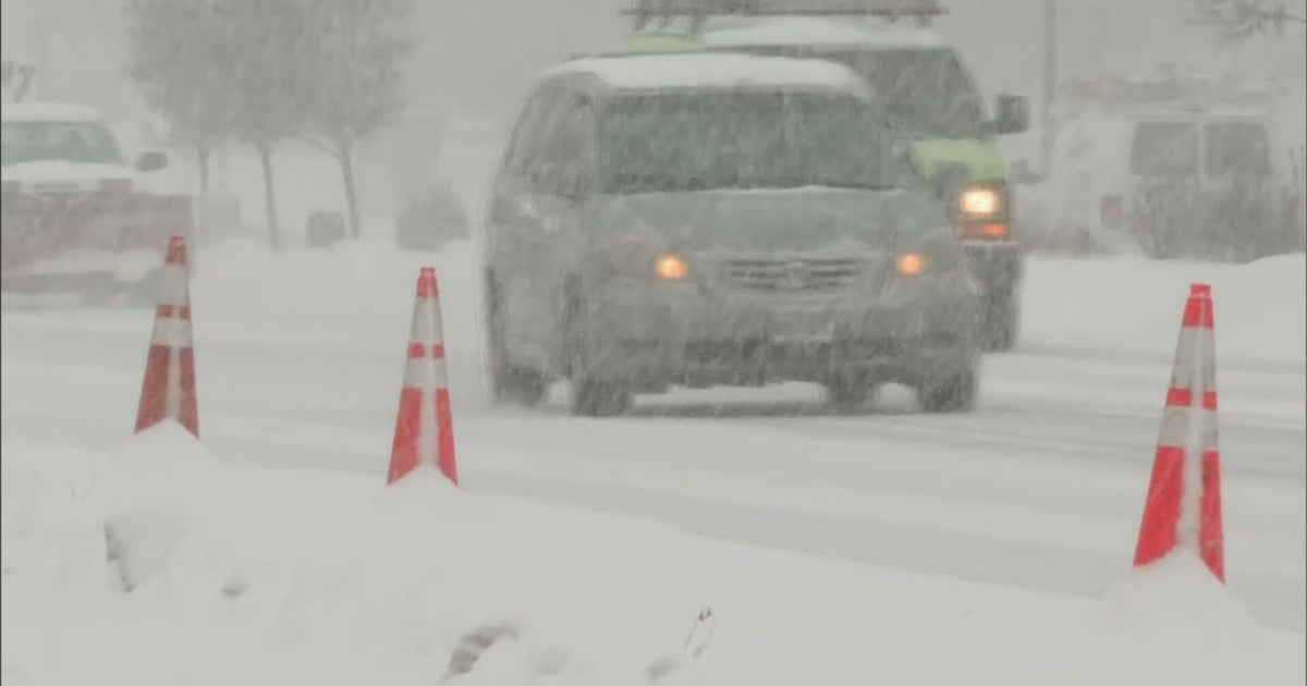 Snow Creates Chaos For Drivers Across Colorado - CBS Colorado