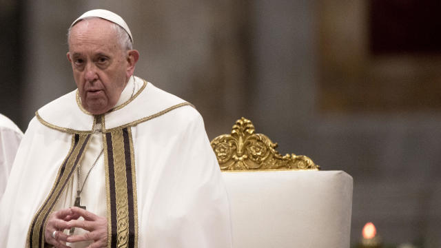 Pope Francis Leads Weekly Second Vespers Prayer 