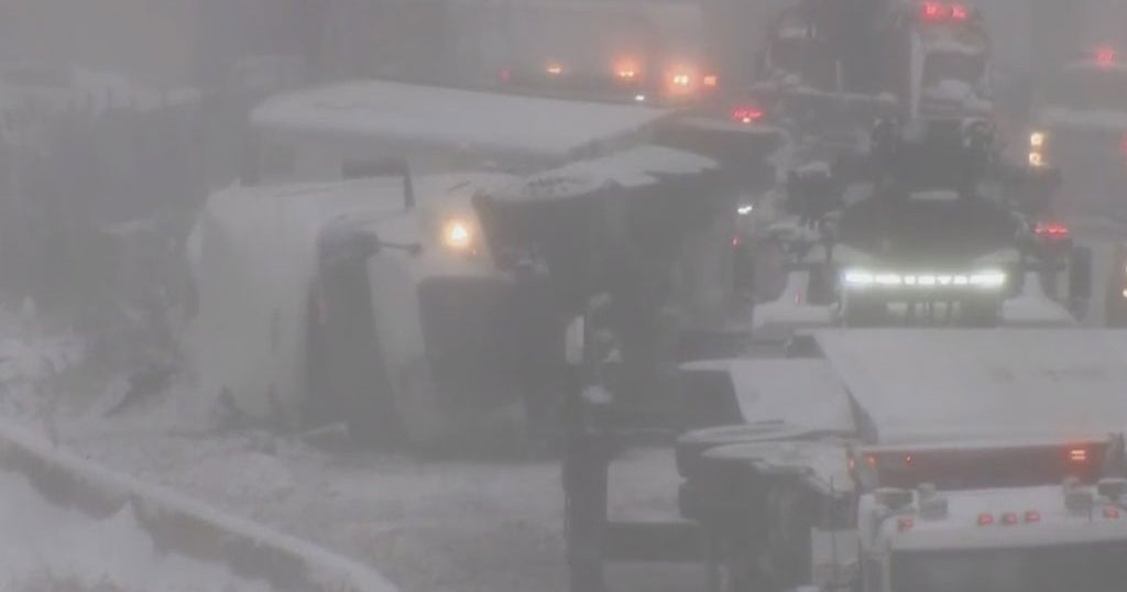 Multiple Tractor Trailers Overturn In Westchester County As Snow Causes ...
