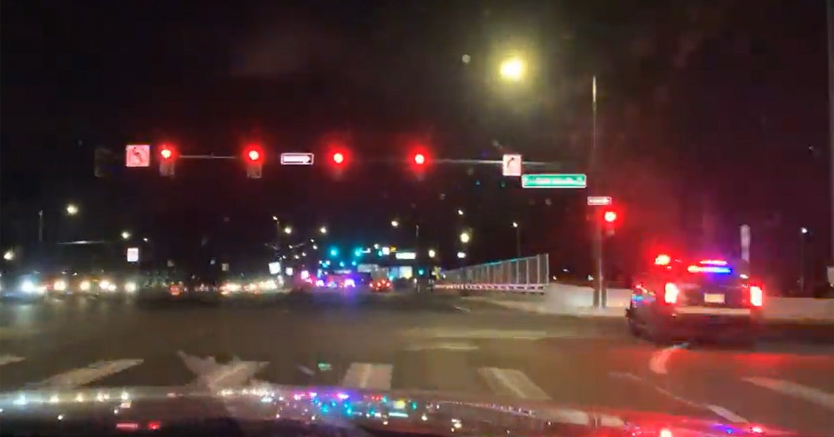 Sheriff Joins Police Pursuit While Live Streaming Overnight In Adams