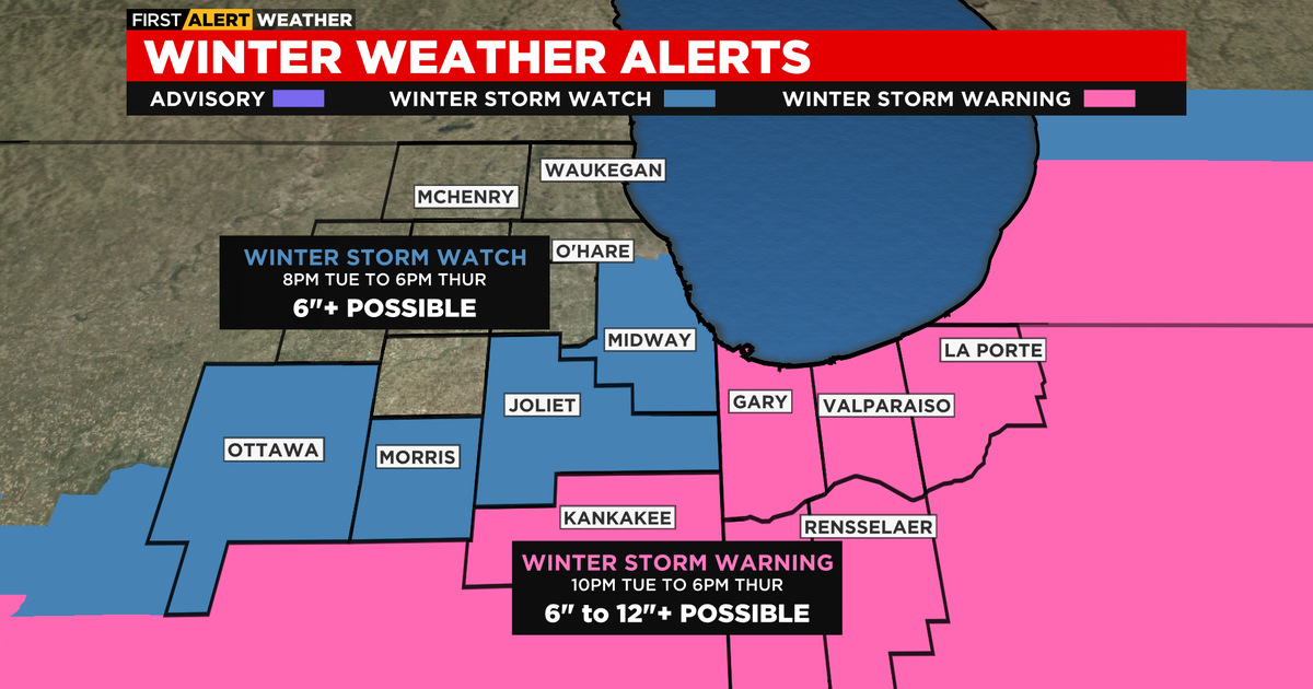 Chicago Weather Alert: Winter Storm Warning Taking Effect For Parts Of ...