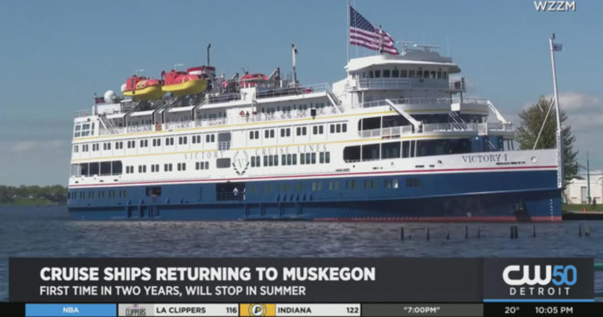 Cruise Ships Returning To Muskegon For First Time In 2 Years CBS Detroit