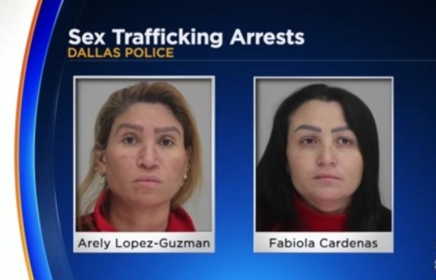 Sex trafficking arrests 