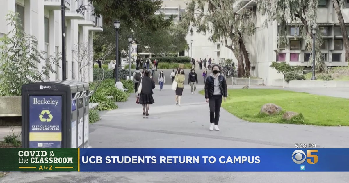 COVID After Virtual Start UC Berkeley Students Return To InPerson Learning CBS San Francisco