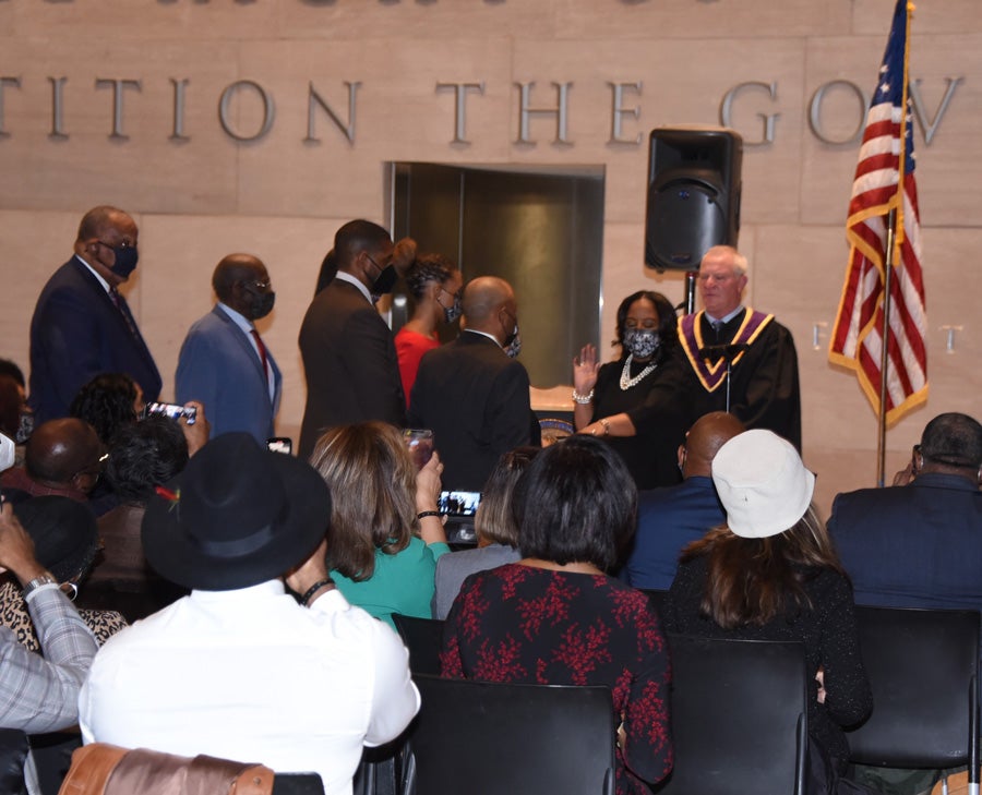 Installation Of Lori Dumas, Judge Of Commonwealth Court