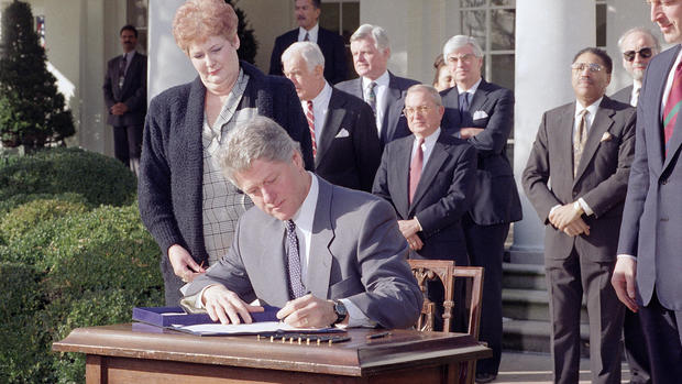 Clinton Family Leave Bill 1993 