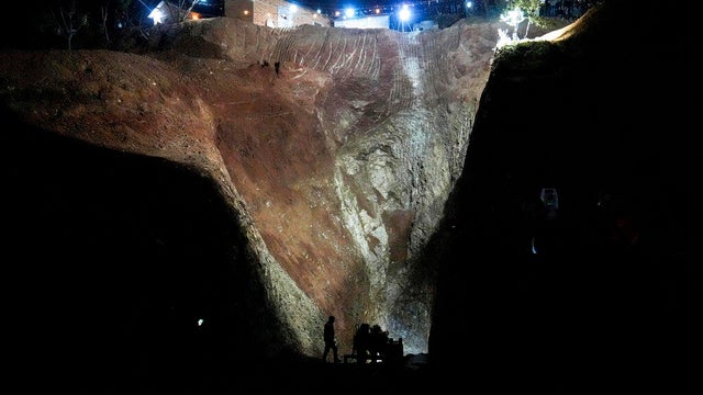 APTOPIX Morocco Boy Trapped 