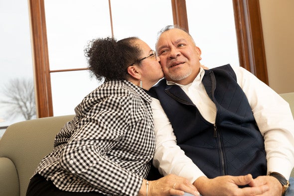 Tammy and Cliff Webster 