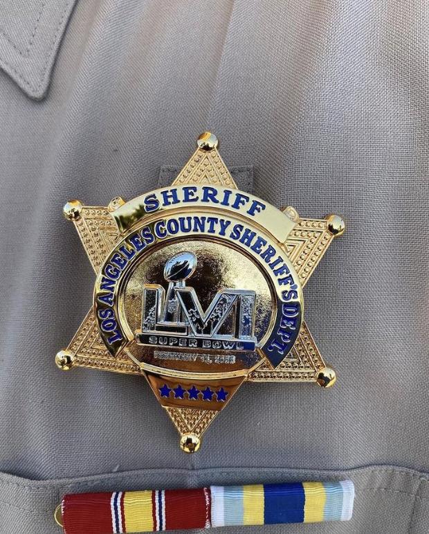 Super Bowl Sheriff Badge 