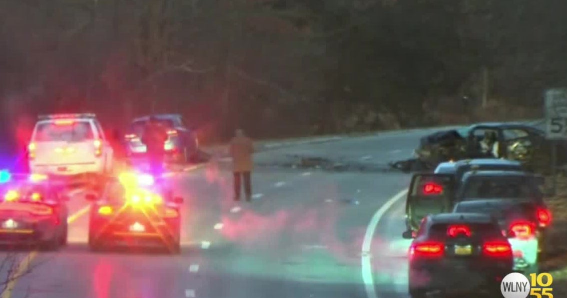 Police 2Car Crash On Palisades Parkway Kills Both Drivers CBS New York