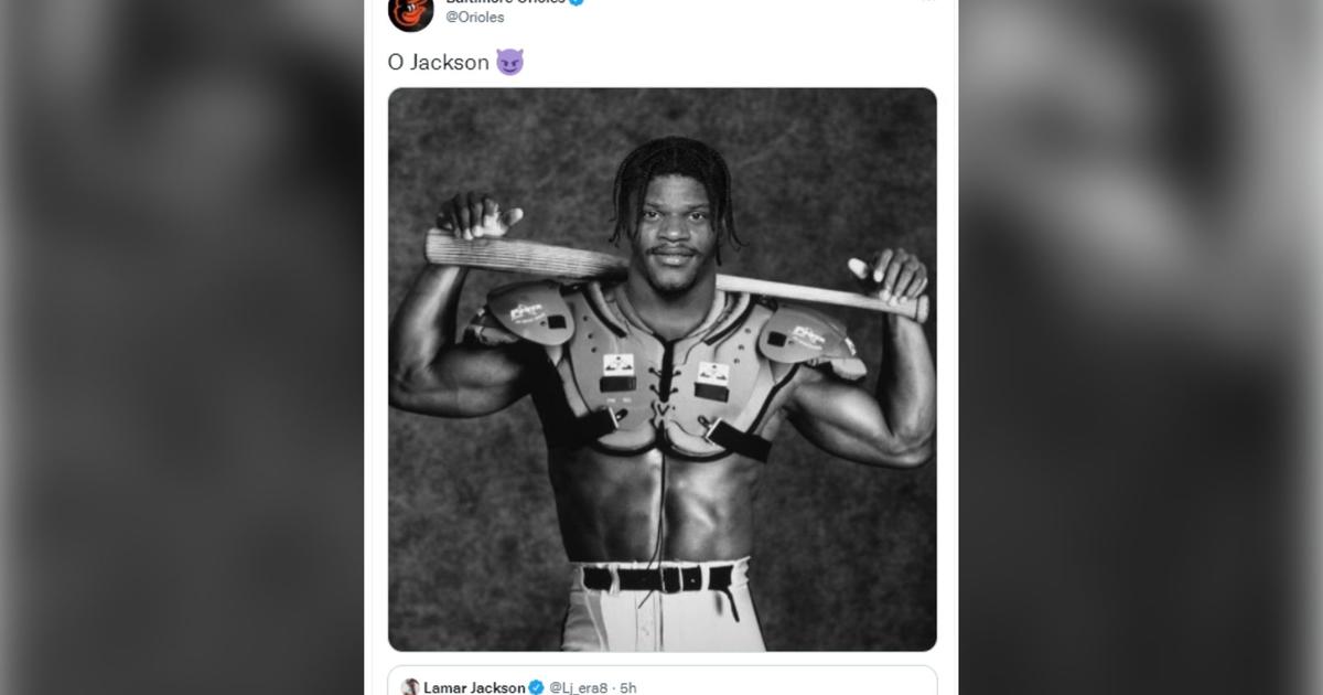 Ravens QB Lamar Jackson, Orioles have fun exchange on Twitter